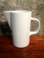 Dansk White Ribbed Pitcher $25