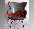 Luther Conover Fiberglass Chair in Green. Very good condition.